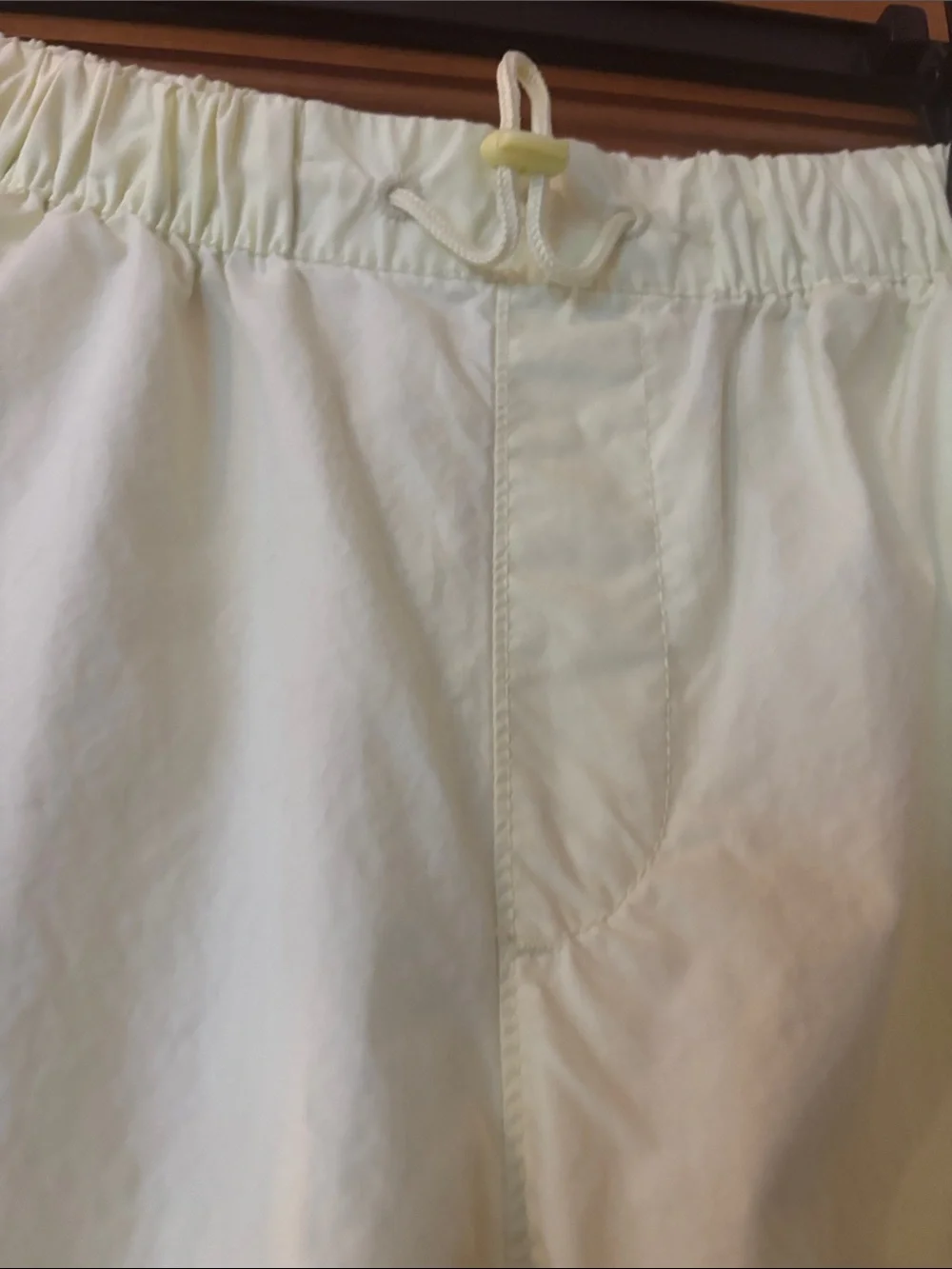 GAP Kids Girls Pale Yellow Cargo Jogger Pants